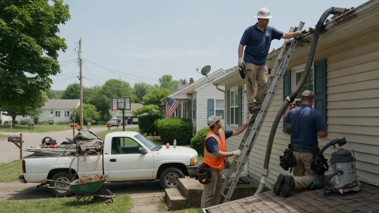 Gutter Installation in Peebles, OH near me